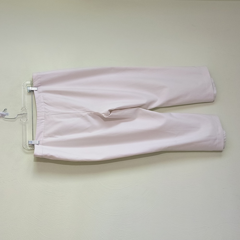 Talbots Heritage White Fully Lined Flat Front Cro… - image 4